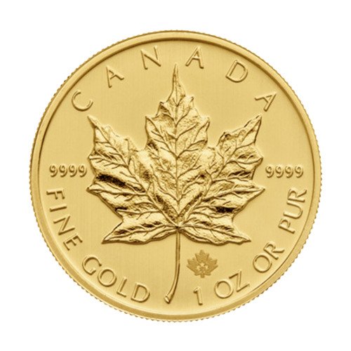 Canadian Gold Maple Leaf Coin 1 oz (Select Years) Royal Canadian Mint