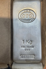 Load image into Gallery viewer, Assorted Mint Silver Kilo Bars - TD Bank - JBR - Valcambi - .999 Silver
