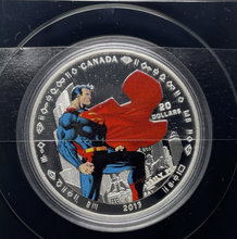 Load image into Gallery viewer, 2013 Canada $20 1oz 75th Anniversary Superman Man Of Steel #56-04

